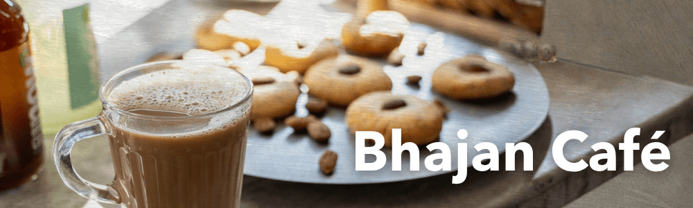 Bhajan Cafe area